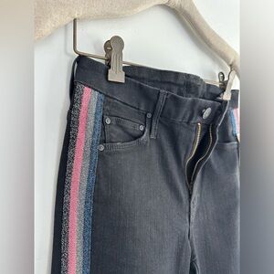 MOTHER Looker Ankle Fray size 25